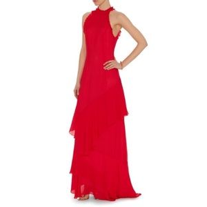 Intermix Stacie Red Maxi Dress